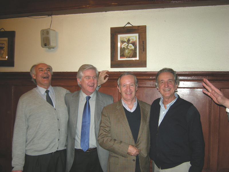 Sergio Gallo, Erwin Hahn, Patricio Labra, Jorge Greene