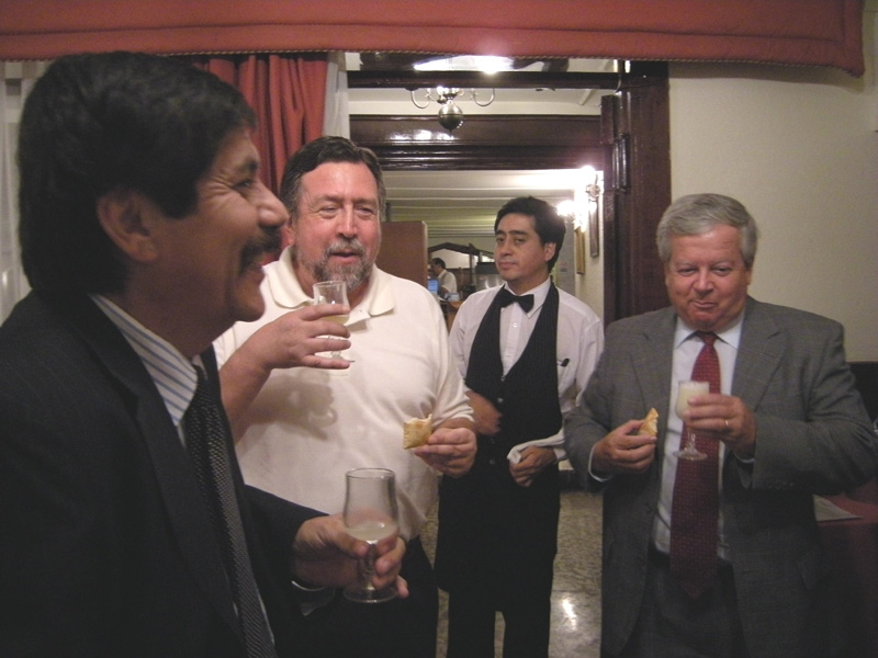 jorge Canto, Peter Lowick-Russell, Rodrigo Mujica