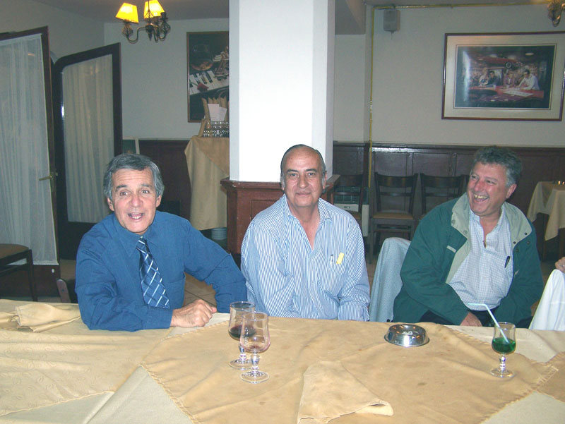 Eduardo Almarza, Juan Carlos Ibarra, Sergio Lehued