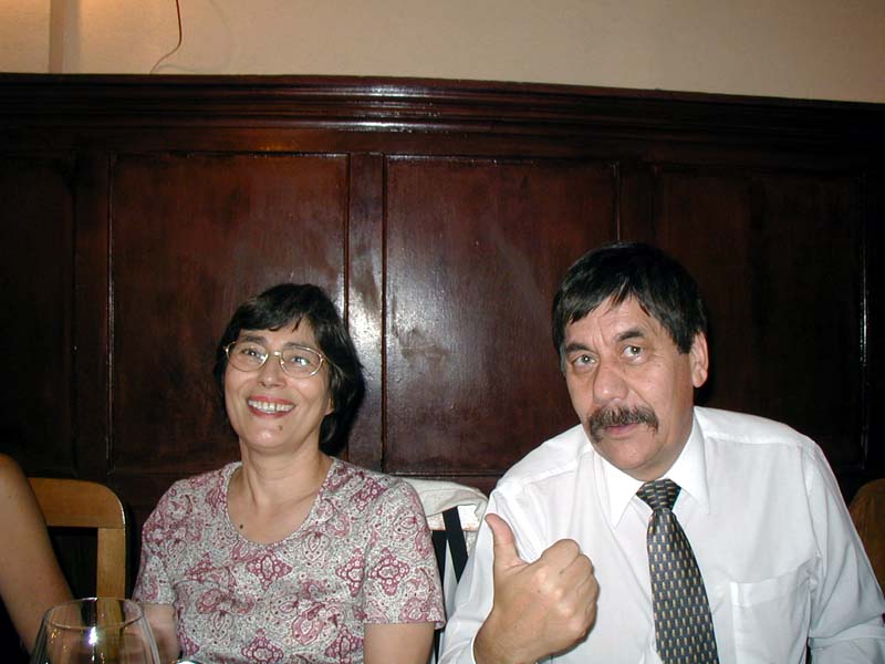 Patricia Leges y Jorge Canto