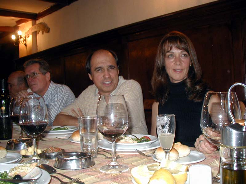 Eduardo Lavn, Andrs Gimnez y Mara Virginia Wiegold