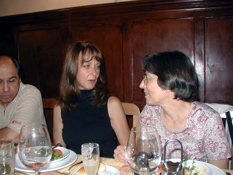 Andrs Gimnez, Mara Virginia Wiegold y Patricia Leges