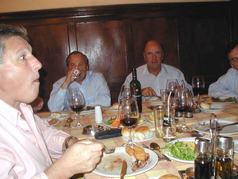 Sergio Lehued, Alfonso Mujica y Ral Mohr