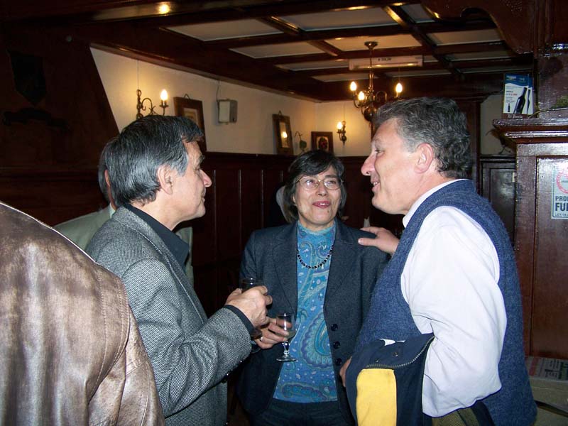Eduardo Almarza, Patricia Leges, Sergio Lehued