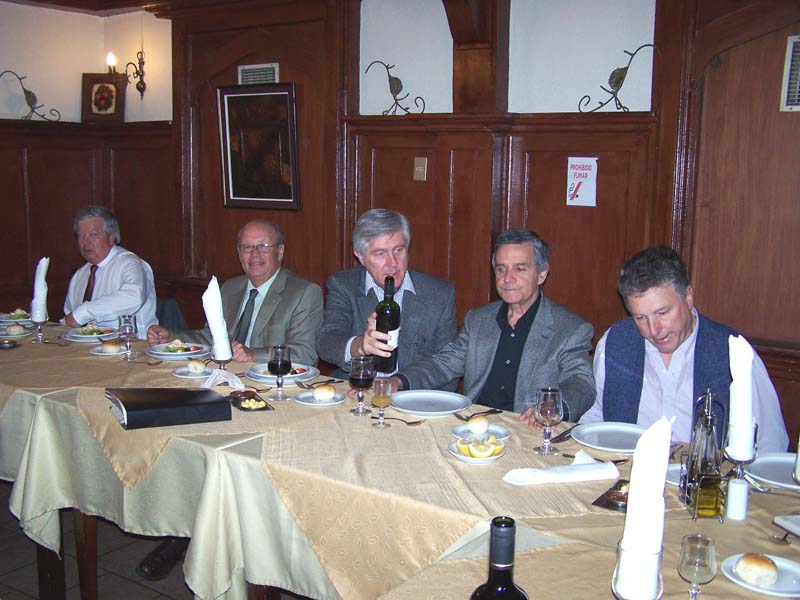 Rodrigo mujica, Gonzalo Mujica, Erwin Hahn, Eduardo Almarza, Sergio Lehued